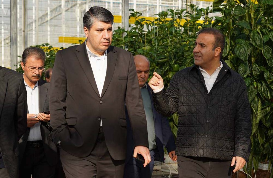 بازدید مدیرعامل بانک توسعه صادرات ایران از گروه صنعتی و کشاورزی آتاویتا