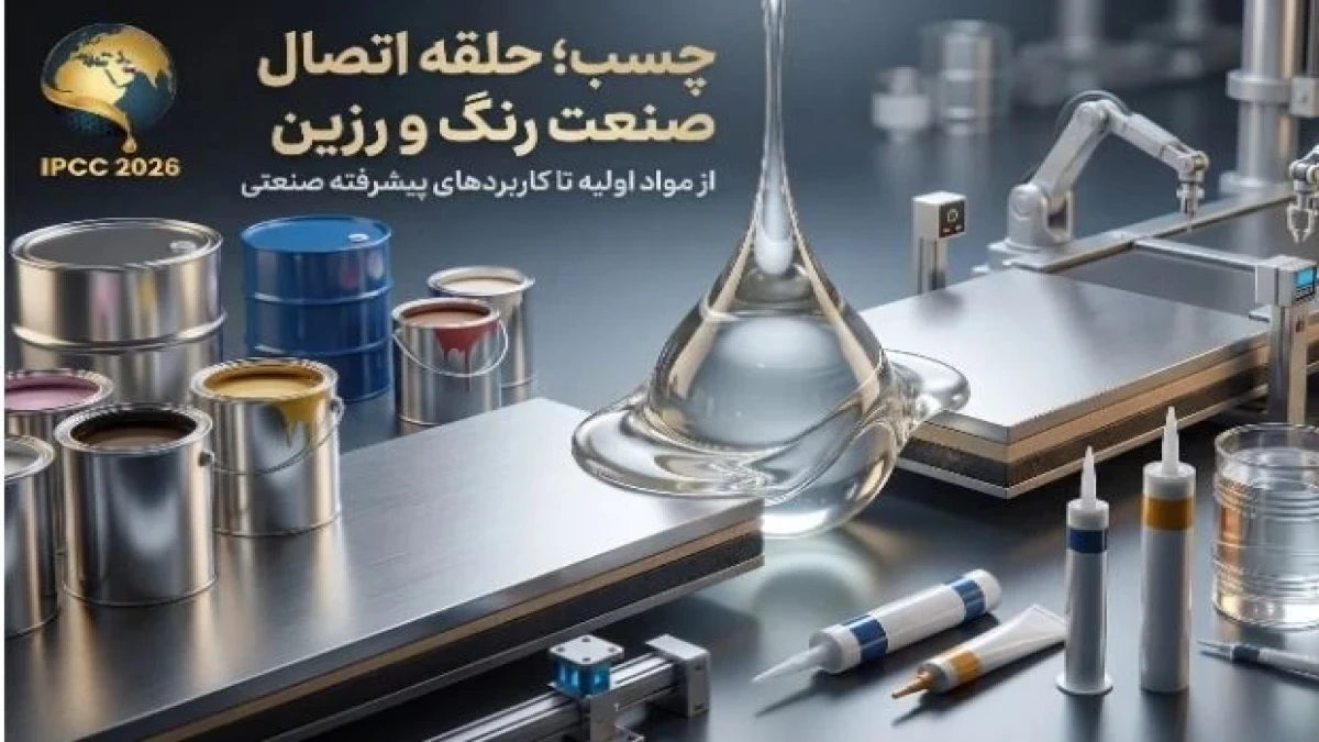 چسب؛ حلقه اتصال صنایع در نمایشگاه رنگ و رزین ۱۴۰۵