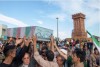 آیین تشییع و خاکسپاری پیکر مطهر شهید گمنام در شهر درگهان برگزار شد