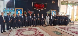 تجدید پیمان کارکنان بیمه دی کهگیلویه و بویراحمد با شهدا/ خدمت به خانواده‌های معظم ایثارگران اولویت راهبردی است